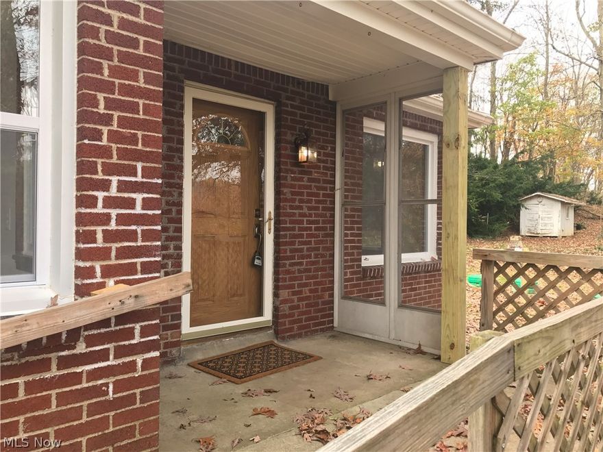 Its all been done. Move on in to this 2 bedroom Ranch, featuring hardwood floors, freshly painted interior walls, new vinyl windows. 
The septic has been replaced, a new Buckeye Water service has been installed.