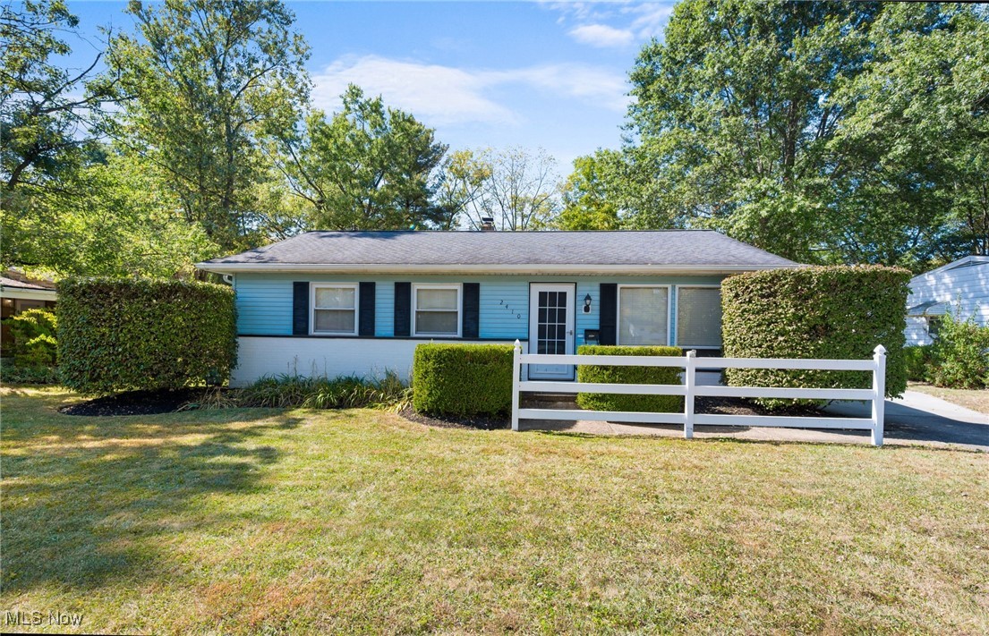 Well-maintained 3-bedroom, 2-full bath ranch on a 0.24-acre lot in Stow. Situated on a spacious, fenced-in lot, this single-story home is ideal for first-time buyers, downsizers, or anyone seeking low-maintenance living in a quiet, established community.
Two full bathrooms and finished basement provide added convenience. Exterior features include a concrete patio with firepit, perfect for entertaining or relaxing and a 4-car tandem garage, offering abundant parking or storage, a car lovers dream. Garage has 100amp service and is heated w/a deep driveway for extra parking. Located close to schools, parks, shopping, and major roadways.
