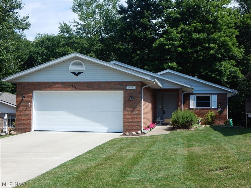 Beautifully maintained and updated ranch.  Upon entering the front door the living room invites you in, and a 15 x 10 three seasons room adds additional space to enjoy the sunshine.  The kitchen has all newer appliances and is open to the dining area. The large master bedroom has a walk-in closet and full bath. A 2nd bedroom, bath and laundry room completes the first floor.  Ascending down to the lower level, the huge family room awaits you with a gas fireplace.  Additionally, there are two rooms that could be bedrooms and a full bath.  Walk-out to the lovely stone patio and enjoy the beautiful landscaping that surrounds you.  Many updates over the years.  Check out the garage with an epoxy floor! This has been a very lovingly cared for home.