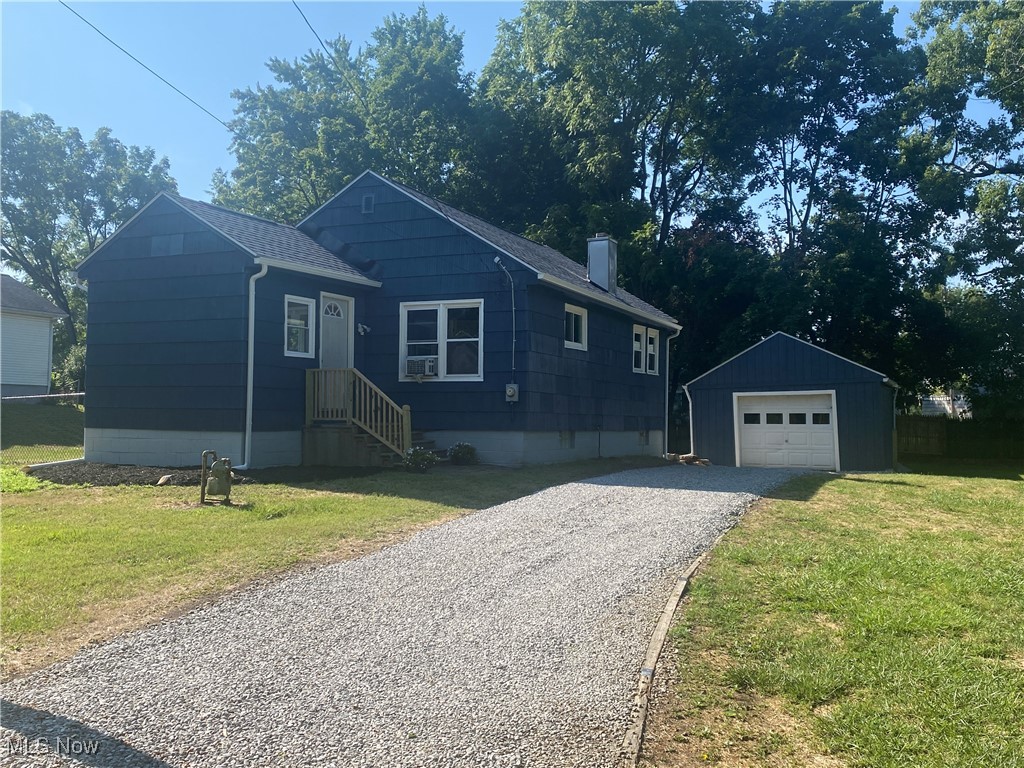 Welcome to 2708 Linwood Rd! This fully remodeled 3-bedroom home on a double lot features a new roof on home and detached garage, new downspouts home and garage, new appliances, new flooring, new doors, new lighting, a fully renovated bathroom, replaced drywall in kitchen as well as new cabinets and sink, and freshly painted interior and exterior home and garage. Lower level has an additional shower. All overgrown vegetation removed. The gravel driveway leads to a one-car garage and access to the backyard with a 10x12 storage shed, cement patio and fire pit. Two chairs and fire pit convey. Nothing to do but move in!