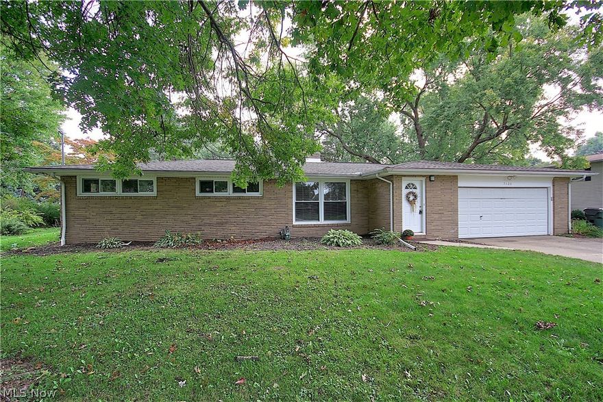 Beautiful brick ranch located in plain local school district. As you walk through the front door you'll find a spacious living room with vaulted ceilings and a fireplace. In the kitchen you'll find ample cupboard and counter space. The kitchen overlooks a large backyard with stamped concrete patio. The family room offers plenty of addition living space. The stunning bathroom features dual sinks and a soaker tub to relax in the evenings. The open and waterproofed basement with a bar is the ideal space for a rec room. Many updates in this house including srptic 2015 roof, windows, electrical, kitchen, bath, flooring, AC, furnace, patio, and more. Call for a private showing