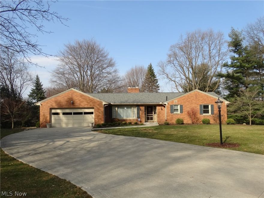 Highly sought after brick ranch home in exquisite Avondale location.  This lovely brick three bedroom two and a half bath home with first floor laundry and spacious owners suite with private bath and walk in closet will win your approval.  The foyer entry leads to inviting living room and family room with fireplace and hard wood floors.  Formal dining room with window seat and fireplace.  Spacious eat in kitchen offers modern appliances and pantry storage.  The three season sun room views private treed grounds and patio area.  Ample closet storage.  Over  sized two car attached garage.  You'll enjoy the private cul de sac location of this home.  Lovingly cared for throughout the years.  To follow are a few of the improvements.  Roof 2013, concrete drive 2012, some windows 2014, furnace 2008, water softener 2018, kitchen sink, counter and faucet 2019, main bath sink and counter 2019.  Owners suite was an addition in 1987.  Don't delay call to view.