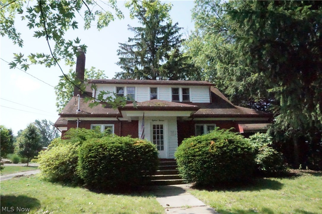 Oh, the Possibilities!! Stately Century Brick Home built in 1903 then rebuilt in 1936. This lovely
Home boasts 11 rooms. Enter this rare Century home thru the double door foyer into the Grand living room with all original hardwood flooring, fireplace and built in bookshelves. Formal Dining Room, Large kitchen with cozy breakfast nook. Nice mud room as you enter the back door. There is also 2 Bedrooms or Office and Bedroom, Full bath on the first floor. Second floor has Master Bedroom, Full Bath and 2 more spacious bedrooms. Come and feel the spaciousness of this Grand Home. If walls could talk this home would tell of all the entertaining and family activities of years ago. Outside you can enter the property from either side as the driveway goes completely around the home. Lovely side porch and a detached 2 car garage.
The property is truly amazing as a residence but could also be converted to commercial use.
Make an appointment to see the Possibilities…..