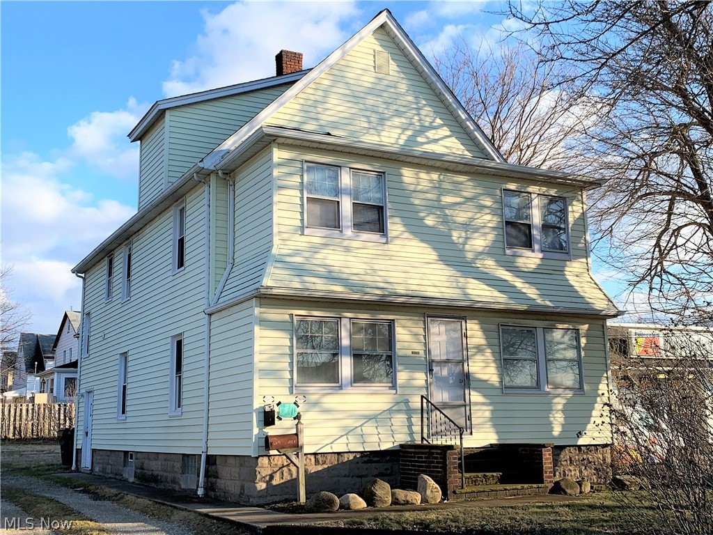 Nice investment property in the heart of Wickliffe. Great opportunity to live in one half and let your tenant help make your payment, or rent all of it and collect on both. Some recent remodeling, most windows, siding, electric, furnace, painting, and roof. The third floor is unfinished but has plumbing. Tenants pay all utilities (separate metering) except trash. Basement has washer and dryer hookups for both units.