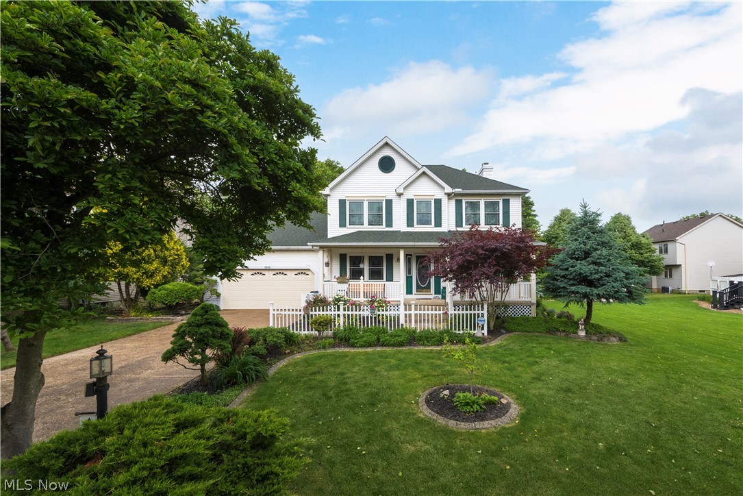 This is an absolute Must See home! Spacious 2-Story 4 bed, 3 1/2 bath Colonial on a Cul-De-Sac in a highly sought after area. The home features a 1st floor Inlaw-Suite with a walk-in shower, closets and large laundry room. A beautiful 4 season sunroom overlooks a spacious backyard and large solid wood deck accompanied by a 12x15 above-ground pool. Featuring a built-in grill and lots of space for entertaining. The 2nd floor consists of the master Bedroom w/ tray ceilings, built in television shelf with attached full Master bath, and walk in closet w/full size stacked washer and dryer. A full sized basement features 2 large finished rooms, game room, and or a home theatre room and a large storage room. Dry basement with waterproofing. Attached heated 2-car garage with keypad entry, water spicket and additional pull down storage above. Replacement windows, newly installed water heater (2024) 3 zoned Furnace (2024) Roof (2016). Convenient location with proximity to several highways, hospitals and shopping within minutes of downtown Amherst. Don't regret passing up on this gem and set up a showing today!