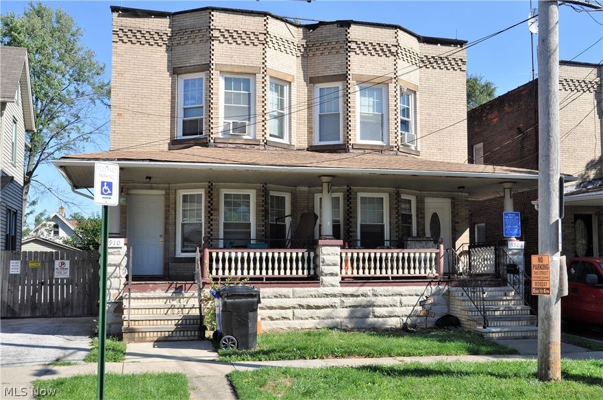 If you have been searching for a fully-occupied investment property in the heart of Cleveland’s Old Brooklyn neighborhood, then your search is over! This large, brick, side-by-side double located is ready for you to add to your investment profile with both units rented out producing excellent monthly income. Each unit offers independent entrances and a shared, common full basement. A detached garage, new roof, large front porch, and hardwood floors, are just some of the amenities. Come see all that this amazing property has to offer in an incredible location just minutes to the Cleveland Metroparks Zoo, restaurants, shops, and more.