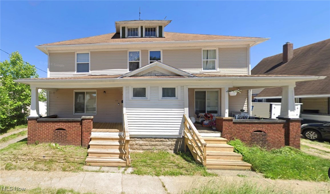 Updated Duplex downtown Wadsworth with long term tenants, Looking for added value? The Attic space could be finished! Updates include new flooring and paint throughout, bathroom and kitchen finishes, windows, roof, decking, steps, appliances included! Owner pays no utilities, tenants pay all utilities and maintain the yard. One lease is MTM the other expires in May 2025 (Section 8).