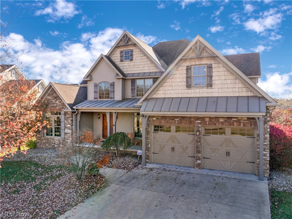 MOTIVATED SELLER! You don't want to miss this stunning home in the desirable Sanctuary. Immaculate and pristine, all you need to do is move right in! The first floor holds multiple living spaces, a beautiful kitchen with stainless steel appliances and granite countertops, vaulted ceilings, and hardwood floors. Bask in the sunlight as you enjoy breakfast in your eat-in kitchen with large windows boasting beautiful water views of the lake outside. A first floor master suite also provides access to the back deck where you can entertain guests or relax by the warmth of an evening fire. But don't stop there. Walk upstairs and draw your attention to the detail of the wrought iron spindles and knotty alder doors. The catwalk creates vast openness and views to the main living area below. Make sure to check out the spacious four rooms on the second floor with a full bathroom you can access from both inside the bedroom and the hallway. Last but not least, explore the full basement which has a fi