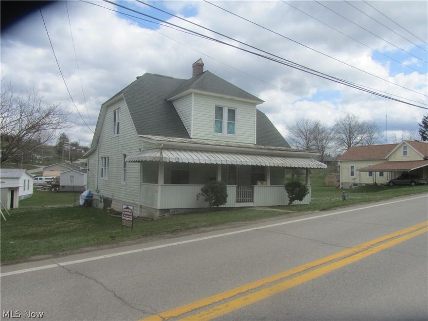 Older home located on the outskirts of Harrisville.  Nice large lot.  Gas line to garage if want to connect heat.  House needs tlc.  Property is in an estate and being sold As-Is.  All measurements are approximate.