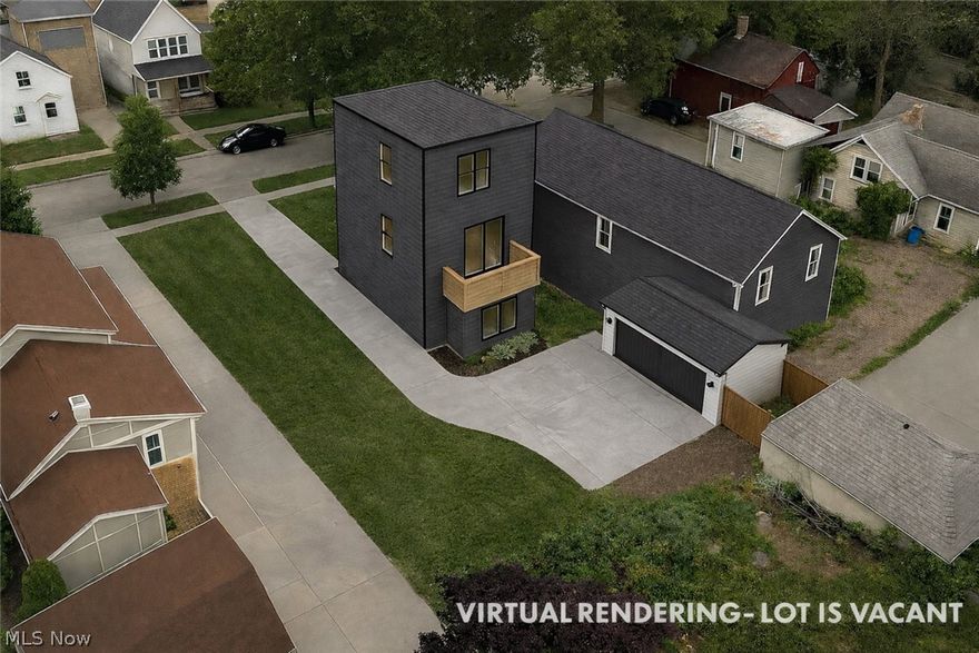 Rare opportunity to build in Ohio City’s SOLO (South of Lorain) neighborhood, right next to Duck Island and Tremont! This 39 x 62 lot sits across from three new homes that each sold near $700k, proving strong demand and prime location. Wider than many city lots, it allows space for a driveway, garage, and outdoor living - a rare urban advantage. Bring your own builder and design a custom home just steps from West 25th and Lorain Ave, with the West Side Market, Tremont, Edgewater, and the Red Line Greenway all nearby. Minutes to Downtown with quick freeway access, this is a prime opportunity to secure land in one of Cleveland’s most desirable pockets.
