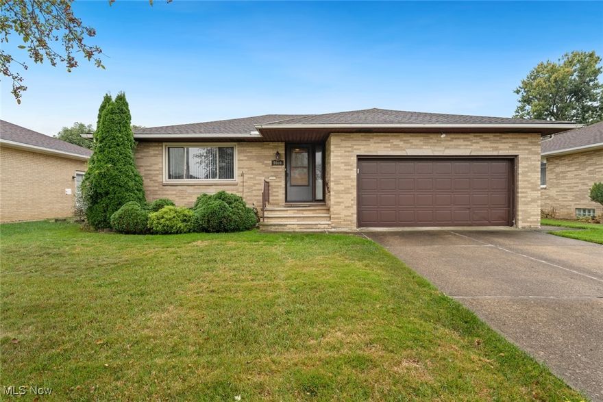 This well-loved property offers 3 bedrooms, 1.5 baths, and a spacious full basement. The unfinished basement features durable vinyl tile flooring, a cozy wood-burning fireplace, and even a shower perfect for converting into an additional full bath. Step outside to a private, fenced backyard with a generous concrete patio, ideal for entertaining or relaxing. Bring your vision and finishing touches to make this home truly your own!