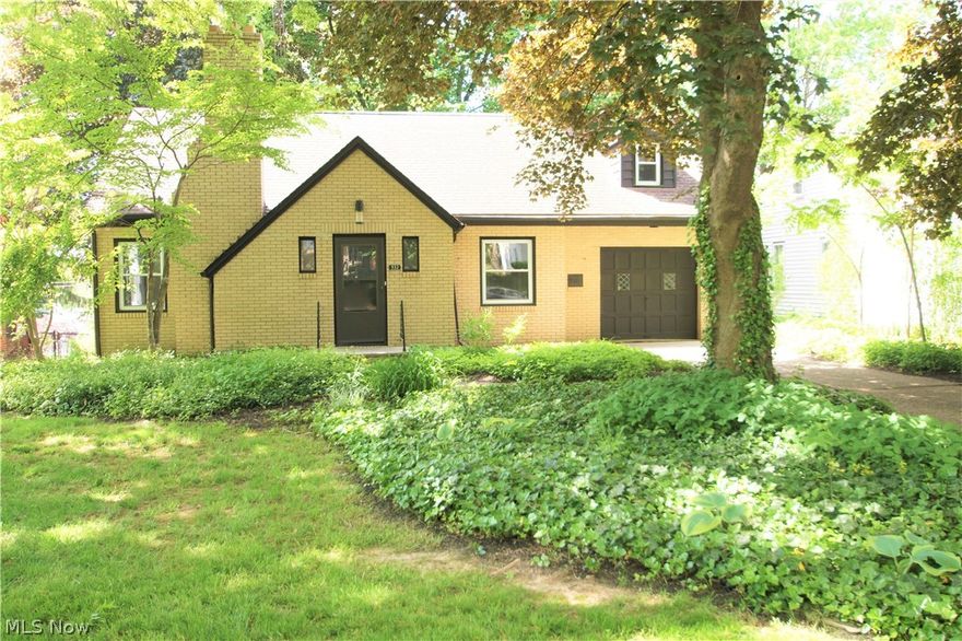 Very nicely appointed brick home in high demand area.  Extensively renovated and upgraded visually appealing home. New kitchen including cabinets, flooring, stainless steel appliances, and countertops.  Completely reno'ed bath boasts ceramic tiled walls, new vanity, tub, sink, fixtures, commode.  Living room with fireplace, dining room, 1st floor owner bedroom, 2 abundantly sized 2nd level bedrooms with hardwood floors, nook area between bedrooms.  The lower level walk-out basement features a rec room with fireplace and laundry room. All new flooring main floor, all new lighting throughout, new exterior lighting, fresh interior paint, new exterior trim paint, 1st floor ceilings newly textured.  Other updates include new gas furnace and hot water tank, new electrical outlets and light switches throughout, new water supply lines, new smoke detectors, new door bell.  Condition of fireplaces unknown.