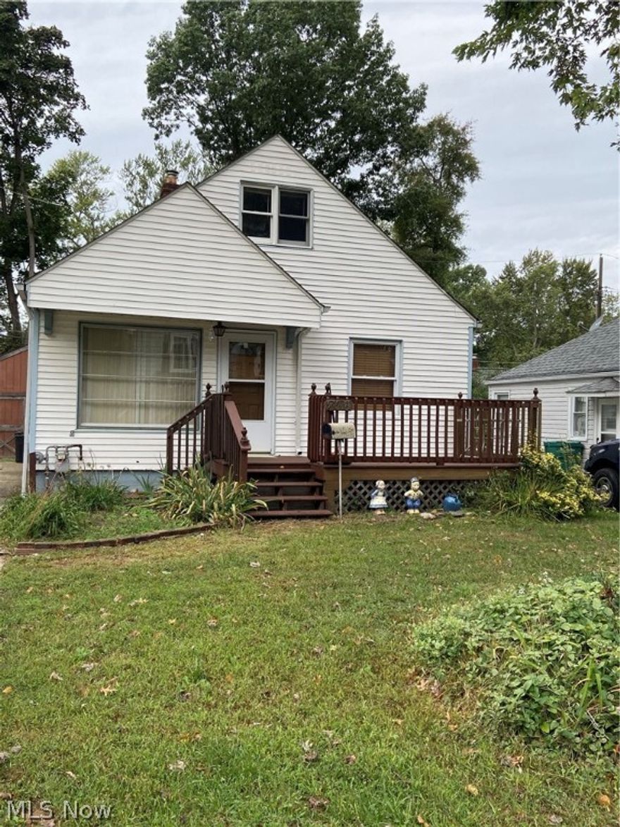 Great bungalow that offers so much for so little. Nice size living room kitchen and bedrooms. New central air and water heater. Baement is partial finished and house is very well kept. This is a must see house.