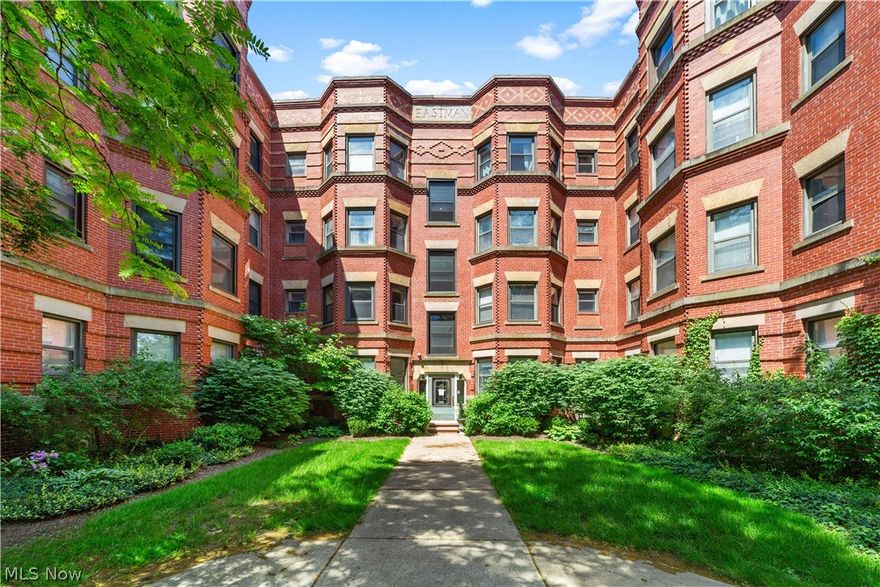 Welcome to this delightful condominium in Cleveland! This condo features 2 bedrooms, 1 full bathroom, and over 1,100 square feet of living space. The front door opens into the foyer and spacious living room with beautiful hardwood flooring that flows throughout. Adjacent to the living room lies the dining area, effortlessly transitioning into the kitchen. Here you can find a full complement of stainless steel appliances, and plenty of cabinetry space. Just off the kitchen lies the laundry room with plenty of extra storage space. Down the hallway are two generously sized bedrooms with carpeting and closet space. The primary suite features direct access to en-suite full bathroom. Located just minutes from all your shopping needs. Don’t miss this one!