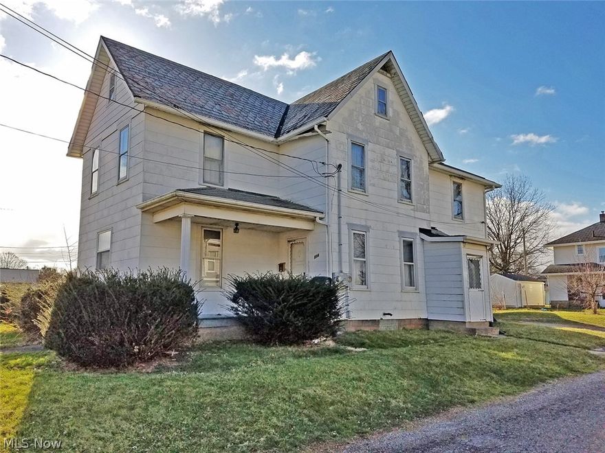 4 Bedrooms – 2-Story Home - Formerly Used As A Duplex - Louisville City Schools - ABSOLUTE AUCTION, all sells to the highest bidder on location: TUESDAY – MAY 9, 2017 – 5:30 PM - Real estate features a 2,111-sq.-ft., 4-bedroom, 2-full bath, 2-story home. First floor has a kitchen, living room, 2 bedrooms, and full bath. Second floor has a separate entrance, 2 bedrooms, living room, kitchen, and full bath. Main floor has updated gas FA furnace; second floor has a separate gas furnace in the attic. Full basement with glass-block windows and washer/dryer hookups. Detached garage with add on. Public utilities. Louisville Schools. Current half taxes are $185.76.  NOTE: Property needs some TLC, but has lots of possibilities!  TERMS ON REAL ESTATE: 15% down auction day, balance due at closing. A 10% buyer’s premium will be added to the highest bid to establish the purchase price, which goes to the seller. Any desired inspections must be made prior to bidding. All information contained herein