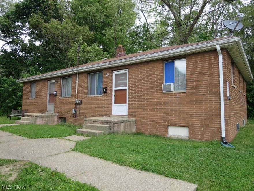 Fantastic opportunity to purchase a solid, brick twinplex in the heart of Akron. This is one of two that are available. They are such a breeze to rent, the Sellers haven’t had to run an ad for the last 5 years! The reason for the availability? The Seller’s have owned them for nearly 40 years, and are retiring. Two bedrooms and one bath in each unit. Lots of storage opportunites for tenants. Basements have laundry hookups and more storage room. Eat-in kitchens measure approximately 13x9, and there is copper plumbing throughout ! Single-layer roof is 10 years new, and furnaces have all been replaced at different times. Hot water tanks in the last 3-7 years, too. Utilities are separate and the tenants pay all. Units rent for $425 each. With a pre-approval in-hand, or proof of cash funds, you’ll be on your way to building a great financial future! 24-hours notice to show.