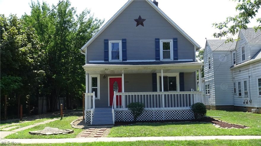 Price Reduced! Come see this newly updated, charming colonial just a quarter of a mile down the road from Lorain's beautiful Lakeview park! You will pull up to this home with a crisp, new landscape, walking up to a freshly painted front porch with a serene lakeside view in the not too far distance. The entire interior has a fresh paint job, brand new, soft carpet, and is move-in ready for you today! You will have plenty of people to feed in the dining room right next to the kitchen and even more people to entertain in the long, living room that gets tons of natural light. The kitchen comes with new cabinets and counter tops along with dishwasher. The very large bathroom includes a brand new vanity, and a huge, new bath tub with a new tub surround. The home also comes with a brand new hot water tank and brand new furnace. The roof was just recently repaired as well as the chimney flashing.