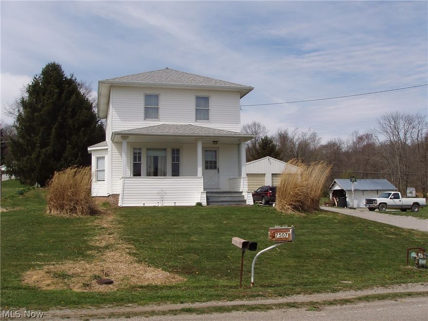A home that brought many good times to the Dunn family. The first floor has the kitchen, dining room, and living room. There is a door that enters the dining room with its great window views. Easy to see the school bus coming from inside the house. Lovely front entrance with the staircase hat leads upstairs. Three bedrooms and a bath upstairs. One bedroom is very long and could be for two people or a large master. Inside the closet an area has great shelving. There is a detached two car garage with a high door that is very large and has 220 electric. The roof is five years old. The furnace is under ten years old. The siding is nine years old. New septic system. The unfinished basement has a fruit cellar. All this and sitting on three acres. Great for 4-H animals. Don't miss out on this beloved house that has brought so many great memories to the Dunn family and is now ready to do the same for another family.