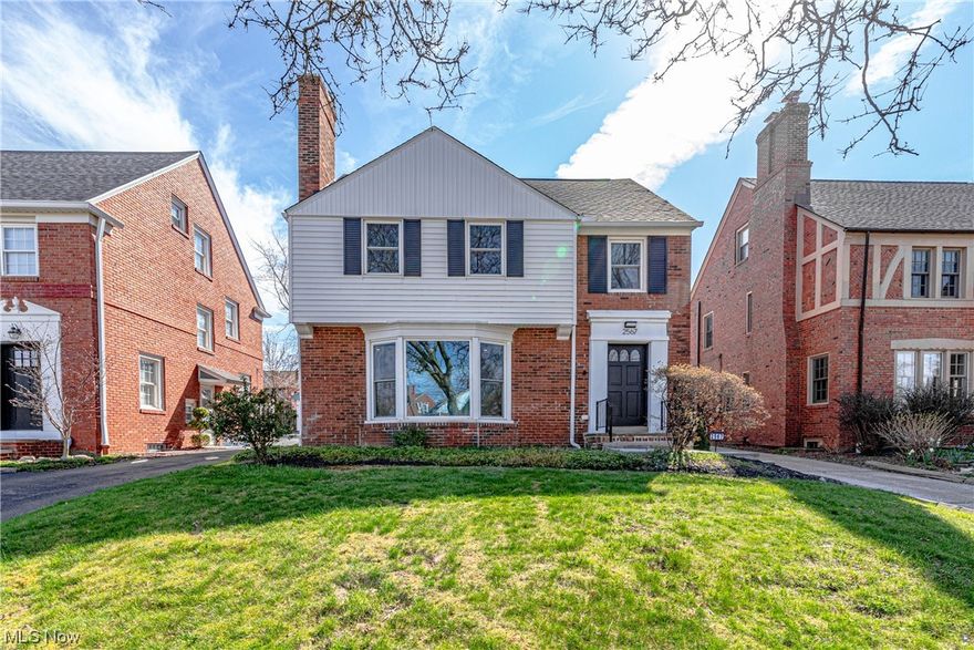 Welcome to the gorgeous Channing Road community! This beautifully renovated, light filled brick colonial is conveniently located on a well maintained street within sought after University Heights with close proximity to highly rated universities, parks, shopping and schools. Prepare to be impressed as you enter the spacious, versatile four season room.  New roof, siding, windows, HVAC system, electric fireplaces, motion sensor closet/ laundry/storage room lights and full LED lighting ensure eco friendly climate control and comfort. The formal dining room and modern eat in kitchen are perfect for entertaining, with a multitude of prep and storage space. Granite countertops, stainless appliances, stylish fixtures, slow close cabinetry and glass backsplash make this kitchen uniquely designed, yet practical.  The large living room, finished basement, three new bathrooms and four generous bedrooms provide lots of flexible space for family and guests. 
One year America's Preferred Home Warr