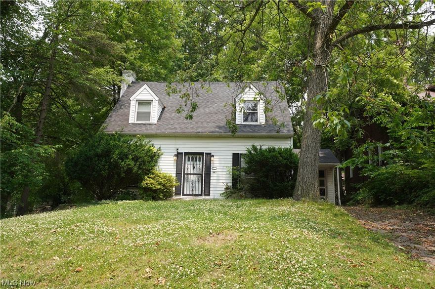 Cape cod home located in close proximity to Mill Creek Park. Living room features hardwood floors, built in and fireplace. Granite counter top in the kitchen.  2 large bedrooms on the second floor with hardwood floors. Newer plumbing, newer hot water tank, newer electrical and roof installed when the seller first purchased the property.