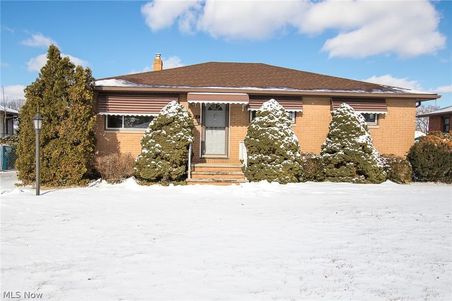Welcome to 11550 Bobko Blvd! This 3 bedroom brick ranch has an eat in kitchen with all appliances included and hardwood flooring throughout under the carpet.  The dining room slider leads to the covered deck which overlooks the in-ground swimming pool ready for the family to enjoy those hot summer days!  The whole interior has been freshly painted, newer carpet, newer laminate flooring in the kitchen, newer front door, updated electrical and newer in-ground pool cover. Schedule your showing today!