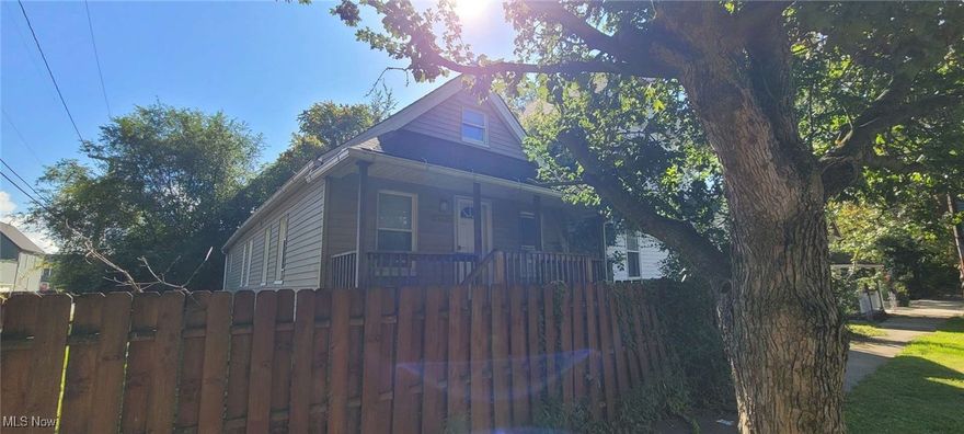 OHIO CITY home with tons of potential and character.  Bonus room on the main floor would be a perfect home office or toy rom.  Laundry room off the dining room, open floor plan and so much more!  Close to the West Side Market, Metro Hospital, rapid station, restaurants and Downtown!