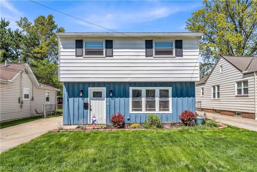 Welcome to this beautifully updated colonial in the heart of Eastlake—perfectly suited for today’s homebuyer seeking style, comfort, and functionality Step inside to a bright and inviting living room filled with natural light, creating a warm and welcoming atmosphere for both everyday living and entertaining. The space flows effortlessly into the dining area and a fully updated kitchen, thoughtfully designed with modern finishes and functionality in mind. A convenient half bath on the main level adds to the home’s practicality.

Upstairs, you’ll find three generously sized bedrooms along with a fully renovated bathroom, offering a comfortable and well-balanced layout ideal for families or those needing extra space.

This home has been extensively updated throughout, featuring a brand new house roof (2026) and garage roof (2026), newer furnace and AC (2025), new second floor windows (2024), modern LED lighting, sleek quartz countertops, white shaker cabinetry, and stylish matte black accents. The 1.5 bathrooms have been refreshed with contemporary finishes, completing the home’s move-in-ready appeal.

Outside, enjoy a fully fenced backyard—perfect for pets, gatherings, or relaxing evenings—along with a paved driveway and a spacious two-car detached garage.

Ideally located on the east side of Eastlake, this home offers quick access to Route 2 for an easy commute to Downtown Cleveland (approximately 20 minutes). Just minutes from Lake County Captains Stadium and Chagrin River Park, and right off Vine Street with its abundance of shopping, dining, and everyday conveniences. Close to major roads, public transportation, schools, parks, and more.

Modern updates, prime location, and true move-in readiness—turn the key and step into your next chapter—this one checks every box!

No wholesalers. No Seller financing. No low ball offers.