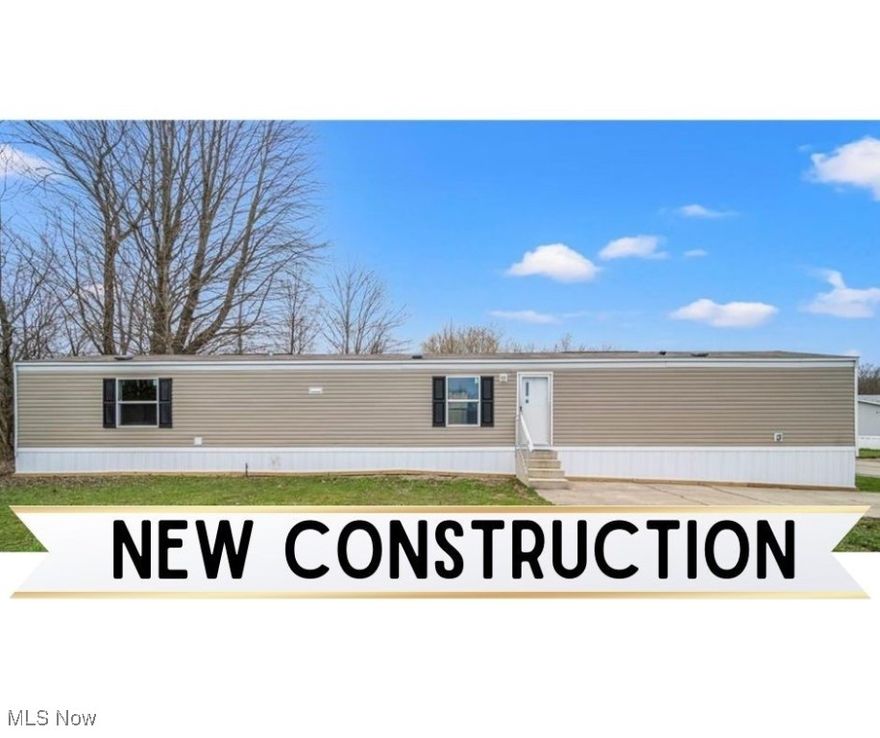 Built in 2025, this home has everything you want, including energy-efficient appliances & HVAC systems, vinyl flooring, LED lighting, and steel-insulated exterior doors. As you step inside, you'll be greeted by a spacious and modern interior, featuring top-of-the-line finishes and a thoughtful layout. With the recently added central air, you'll be staying cool all summer long.Take advantage of this incredible tax-time opportunity and make your dream of homeownership a reality!