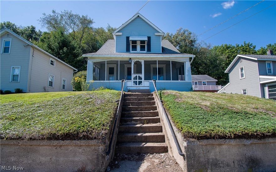 Welcome to this charming home in Clinton, located in Northwest LSD. It features three-bedroom, two bathrooms, and it has been beautifully maintained and ready for new owners. The inviting enclosed front porch (7x13) offers a ton of space to entertain, enjoy and relax. Inside, you will come to the lovely formal dining room (with a large window seat) to the right, nicely opened up to the spacious living room. This open concept flow is perfect for folks that like to entertain/host their family and friends for the holidays! The kitchen has a door that walks out to the private covered side deck and the nice backyard. This lovely home also offers a first-floor master with a full bath (with a walk-in shower, a pocket door, and a pedestal sink) and is located off the kitchen. Upstairs there are two good-sized bedrooms with walk-in closets and yet another full bathroom. A Partial rough-in for first-floor laundry is in the first-floor bedroom. The basement has glass block windows, a utility sink