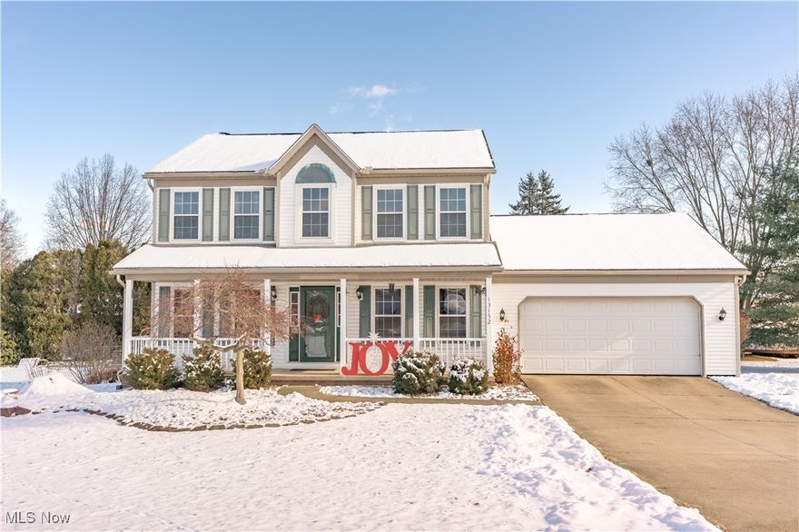 Well-maintained two-story home situated in a quiet, established neighborhood just minutes from the Hartville community and the Lake Local School District. Offering over 1,700 sq. ft. of living space plus 400+ sq. ft. of finished lower-level area, this home provides a comfortable and flexible layout. The main floor features an open concept with updated flooring (2019), a bright living room, dining area, kitchen, and convenient first-floor laundry. Sliding doors lead to a back deck that extends the living space and overlooks the yard. The second floor includes three bedrooms and two full baths. The spacious primary suite features a walk-in closet and private bath, and new flooring was just installed in the primary bedroom, closet, and bathroom, giving the upper level a fresh, move-in-ready feel. The finished lower level offers a large recreation room, an office or potential fourth bedroom option, and additional flex space ideal for storage or hobbies. Major updates completed in 2019 include the furnace, central air, and main-level flooring.
This property offers quick access to the amenities that make Hartville so desirable—Hartville Kitchen, the Hartville MarketPlace, local parks, walking trails, restaurants, and boutique shops—while still providing the quieter setting many buyers prefer. Its location also offers convenience to the Akron-Canton Airport, I-77, and nearby communities.
A great opportunity to own a move-in-ready home with functional space and recent improvements near one of Stark County’s most sought-after areas