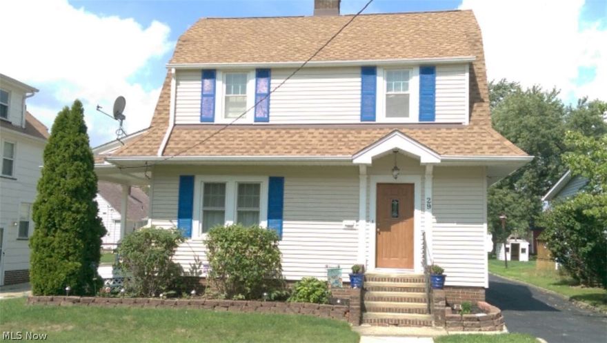 Charming Colonial located near the heart of Bedford!  Plenty of updates to go around including a Newer 2 CAR Detached Garage (2002), H20 Tank (2005), High Efficiency Furnace and all new windows throughout (2006), Refinished Hardwood Floors, a Complete Tear Off off Roof with all New Wood , New Front Door, New Vinyl Siding, Freshly Painted Exterior and Exterior Lighting (all in 2012), Updated Kitchen, Main Bath and put in Glass Block Windows in Basement and  Bathroom (all in 2013). Whole House Insulation (2014).   The list of good stuff keeps going....  Three bedrooms, a Full Basement with a Finished Recreation/Craft room, Workshop and a Large Laundry/Utility Area.  There is a Formal Dining Room, a Large Living Room with an Elegant Wood Burning Fireplace and access to the picturesque side porch with new railings. This lovely home also has a 13' x 10' Enclosed Rear Patio that steps down to a spacious Wood Deck area, perfect space for enjoying those summer evenings!  This home is Turn Key