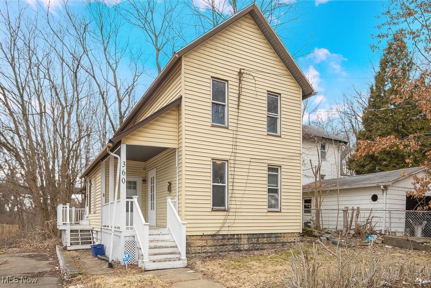 Adorable and Updated Home located in North Akron! This property has two bedrooms and two full baths and is ideal as a starter home or as an investment property with many updates throughout! The kitchen, carpet, chimney and bathrooms were completely renovated in 2022, while the painting and plumbing were updated in 2021, Roof, Furnace and windows were all replaced in 2017. Property has long term tenants.