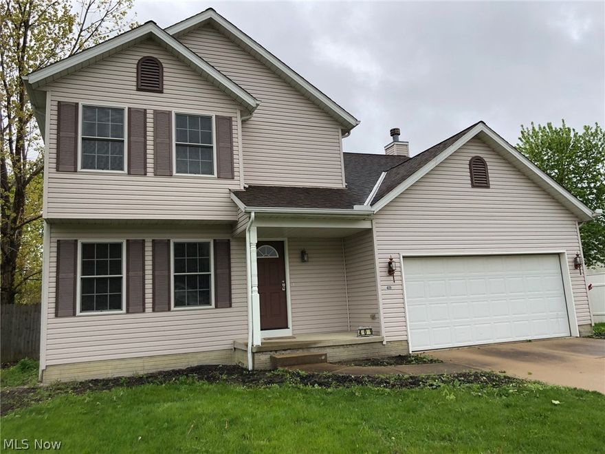 Terrific 4 bedroom colonial in a neighborhood of well maintained homes. Home has been freshly painted and has new flooring throughout most of the home. A large eat-in kitchen overlooks a spacious family room with wood burning fireplace with gas log lighter. First floor amenities also include a large living room as well as a laundry room and powder room. Second floor features 4 spacious bedrooms with ample closet space, master bathroom and the main bath. The home boasts a full basement ready to finish into additional living space. There is a 2 car attached garage with opener as well as a third garage/outbuilding in the fenced back yard that would be perfect for car / motorcycle enthusiast, boater or just to store all of lifes necessities. Call today to schedule a private showing.