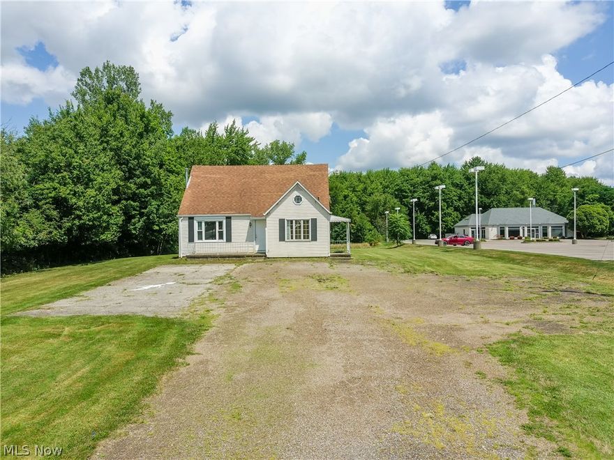 Welcome to this well-maintained 2-story home in the heart of Richland County on the outskirts of Mansfield. Built in 1942, this property offers 1,462 sq ft of comfortable living space with 3 bedrooms and 2 full bathrooms, making it ideal for a growing family or as an investment rental property. Nestled on a generous 1.1-acre lot, the flat and expansive yard is perfect for outdoor activities and gatherings. A small storage shed provides additional space for tools and equipment. The property features public sewer and gas utilities, along with central heating and air conditioning for year-round comfort. Enjoy the convenience of a small back deck for quiet evenings, and with ample parking, this home is perfect for hosting family and friends. Surrounded by commercial businesses, this property also offers potential for conversion to commercial use. Located close to numerous city amenities, including stores, restaurants, and essential services, this property is a prime opportunity to make your own or add to your rental portfolio. Don't miss out on this unique opportunity!