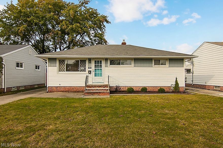 Charming, Well-Maintained Ranch Located In a Desirable Area Of Parma.  This Home Boasts Three Bedrooms With Newer Vinyl Double-Pane, Double-Hung Windows, And Two Full Baths, Both With Recent Updating.  The Large Living Room Has Beautiful Original Hardwood Floors And Newer Large Double-Pane Slider Windows That Let In Plenty Of Natural Light!  The Kitchen Was Completely Updated In 2016, Including New Flooring, New Countertops, All New Appliances (All To Stay With The Home), And a Plethora Of All New Cabinetry.  The Basement Is Partially Finished And Has Newer Glass Block Windows Throughout.  The Other Side Of The Basement Consists Of a Laundry Area (Washer And Dryer Both Stay), a Full Bathroom, Work Bench, Plus Plenty Of Storage!  Newer Furnace With Aprilaire, Hot Water Tank Installed In 2008, And a High-Efficiency SaniDry XP Basement Dehumidifier Purchased In 2014 (Stays With The Home) That Is 10x More Powerful Than Traditional Dehumidifiers!  Outside Is a Nice Sized Yard, Fully Fenced