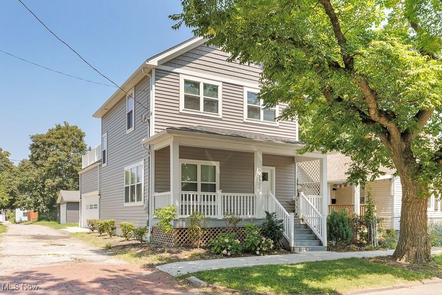 Now available for lease in the heart of Cleveland’s Detroit Shoreway neighborhood! This newly built 3 bedroom, 2.5 bath home offers modern comfort just steps from the Gordon Square Arts District, with easy access to boutiques, dining, entertainment, and nearby Edgewater Park. The open main floor plan features high-end finishes, a full set of appliances, and a convenient half bath. Upstairs, the impressive primary suite boasts vaulted ceilings, a private balcony, walk-in closet, and a stunning en suite bath with double vanity and tiled walk-in shower. Two additional bedrooms and a second full bath provide flexibility for guests or a home office. An attached two-car garage and full basement add comfort, storage, and convenience. Tenant is responsible for all utilities. No pets permitted. Schedule your tour today and experience all that Detroit Shoreway living has to offer!
