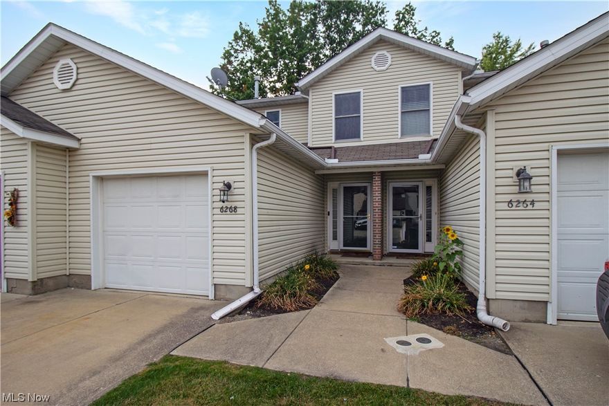 Discover the perfect blend of comfort and convenience in this beautiful three-bedroom townhome located in the desirable North Ridgeville community.  This home is impeccably maintained and move-in ready, ensuring a seamless transition into your new living space.   Three bedrooms and two and a half baths provide ample space for your family or guests.  Step outside to your private outdoor patio, a great spot for enjoying morning coffee or evening relaxation.  This townhome is conveniently located near shopping, dining, and excellent schools, making it a perfect choice for families and professionals alike