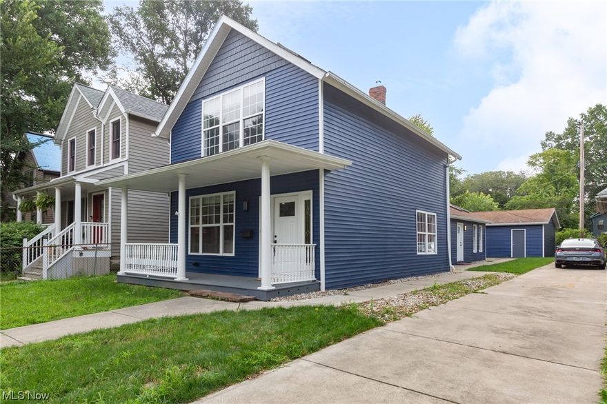 Welcome to 4015 John Avenue! This fully renovated house is now available for sale in a highly desirable area. With 3 bedrooms and 2 bathrooms, this property offers ample space for comfortable living. As you step inside, you will be greeted by a brand new kitchen complete w/ modern appliances. The first floor bedroom provides convenience and flexibility, catering to various lifestyles and needs. The elegant bathrooms have been fully updated, ensuring a luxurious experience. One of the standout features of this property is the 3 car garage, offering plenty of space for parking and storage. You'll never have to worry about finding parking again! Located in an amazing location, this home is within walking distance to the vibrant West Side Market. Explore the local district filled with a variety of restaurants, shopping options, and exciting nightlife. Whether you are looking for a cozy dinner spot or a place to enjoy live music, you'll find it all just steps away from your doorstep. The property spans 1975 sq. ft, providing ample room for relaxation and entertainment. Sizeable yard offers potential for outdoor activities/gardening. Don't miss out on the opportunity to own this beautifully renovated home in a sought after area. Contact us today to schedule a viewing and make this house your new home.