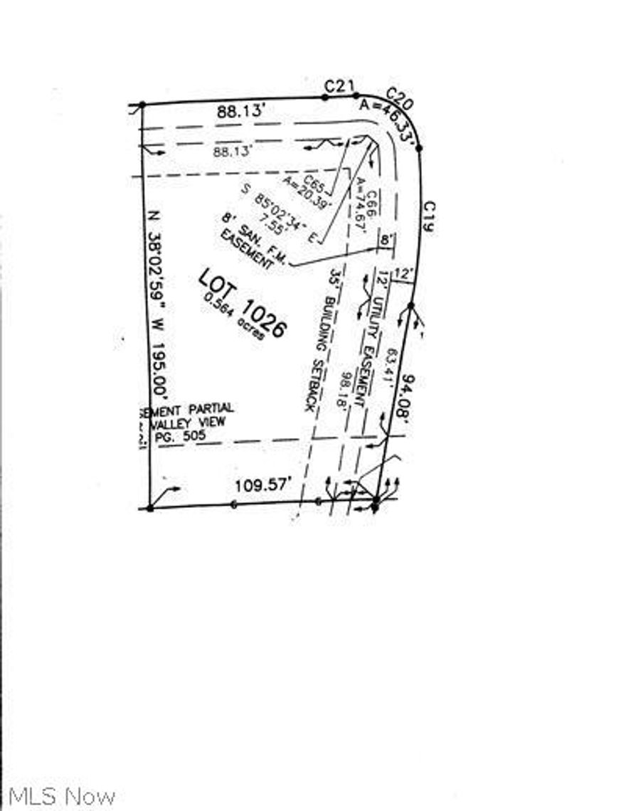 Lot # 1026. The Reserve at Valleyview Farms - Build the home of your dreams! Gorgeous wooded, walk-out and meadow sites from just under 1/2 acre to 4.5 acres. Easy access to Wooster, Akron and Cleveland. City water and sewer, curbs and street lights. House plans and builder to be approved by developers.