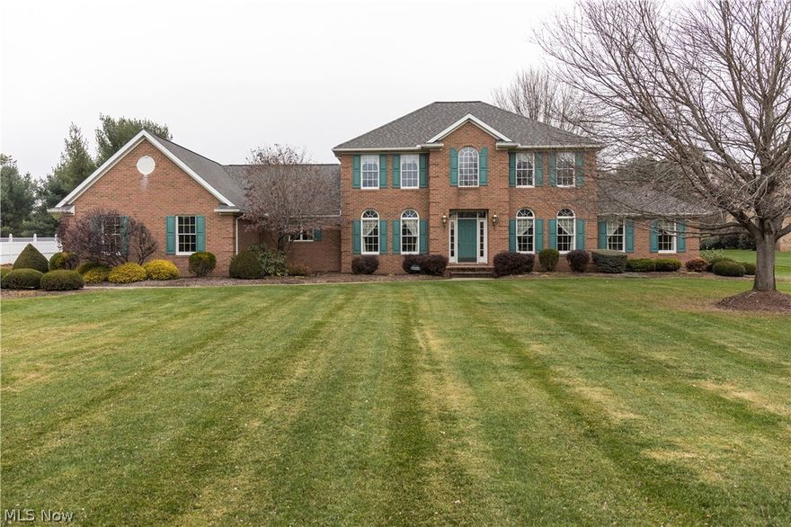 Looking for a quality built home with today's amenities and functionality at an affordable price?  Look no further!  This one owner, custom built beauty features 4 bedrooms, 3.5 baths, and nearly 3700 square feet.  Situated on a 1.15 acre flat lot in the Lakes of King's Creek, you will enjoy an easy lifestyle both inside and out.  An impeccable floor plan is highlighted by first and second floor master suites, first and second floor den/offices, a fully functional first floor laundry, huge kitchen, formal dining room, and large great room with fireplace and cathedral ceiling.  You will be impressed by the beautiful, upgraded oak trim and built-ins throughout.  The well landscaped 1+ acre lot is perfect for any family function and choose your sun on the east and west decks!  A full brick exterior plus a newer roof allows for a low maintenance exterior.  Recent updates also include a high efficiency Lennox furnace and Lennox air conditioner.  Come see the quality this home offers!