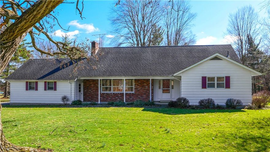 Nestled in the serene beauty of Amish country, this fabulous 2,200+ sq. ft. cape cod situated on 8 wooded acres is the perfect blend of charm, comfort, and functionality. This property receives **FREE GAS** and is also set up for electric heat. Boasting 4 spacious bedrooms and 3 full baths, this home offers plenty of room to comfortably spread out and enjoy a peaceful way of living. Relax with your morning coffee in the three-season sunroom, overlooking your picturesque 8-acre property! The first floor features a master suite with an ensuite bath, creating a relaxing and private retreat, plus an additional large bedroom and full bath for convenience. The huge eat-in kitchen, formal dining room and expansive living room with cozy fireplace make this home perfect for large gatherings. Upstairs, you will find two more generously sized bedrooms, full bath, nook area and walk-in attic. The lower level features a massive finished rec room w/fireplace, separate laundry area, additional shower, and a 24’ x 11’ versatile workspace with its own exterior entrance. This property includes a 40' x 30' workshop, with electric, water and heat, ideal for woodworking, mechanics, or storage etc. Whether you are looking for privacy, space to roam, or a place to pursue your passions, this home is a rare gem! Seller is providing a one year Home Warranty through America's Preferred. Bring your personal touch and make this your perfect home sweet home. Don’t miss this opportunity—schedule your private tour today!