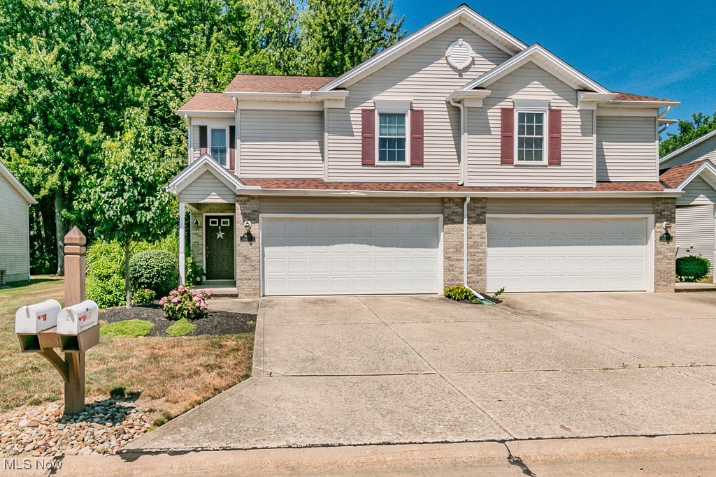 Enjoy low maintenance living in this beautifully laid out 2 bedroom, 2 bathroom condo in Mentor with a flexible floor plan that offers a possible third bedroom or additional living space in the finished lower level. The main floor features an open layout connecting the family room, dining area, and kitchen- complete with plenty of cabinet space and room for a work from home set up while staying connected to the action. Sliding glass doors off the dining area lead to a private deck perfect for relaxing or entertaining. Upstairs you'll find two generously sized bedrooms with ample closet space and a full bathroom. The lower level includes laundry, additional storage, and flexible space ideal for a guest room, office, or additional living space. Don't miss your chance to own this versatile and Well maintained condo close to shopping, dining, and all that Mentor has to offer.