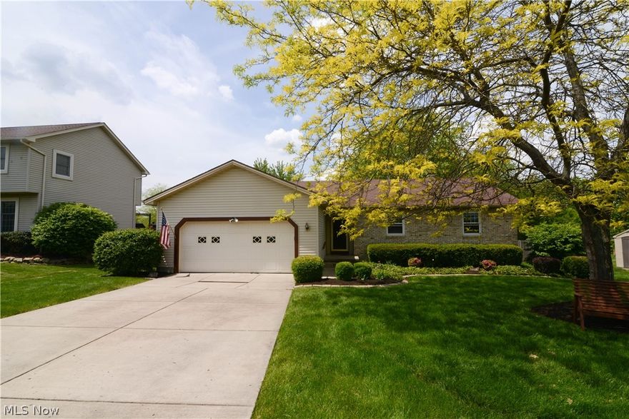 Wow, if you are looking for a move in ready ranch in Austintown, this just mght be the one for you! Beautiful landscaping and curb appeal greet you as you pull into the double drive. Walk up to the front entry and into the foyer. The open living room is spacious and the remodeled kitchen has updated granite countertops, and hardwood flooring, plus appliances stay! There are slider doors that lead from the dining area out to an awesome composite deck complete with hot tub! Fenced yard! Spacious owner suite with private bath! Two additional beds with nice closet space and another full guest bath! The basement is half finished! There is a great rec room for your enjoyment! The second half of the basement is excellent for your laundry area, utility area and there is a lot of storage potential for you! This home has so many nice features and you mght just find it's THE ONE!