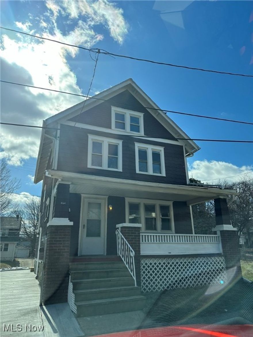 Welcome to this charming 4-bedroom, 1-bath Colonial ideally located near expressways, shopping, and the University of Akron. A newer concrete driveway adds convenience and curb appeal. Step inside to a spacious first floor featuring a bright living room with a cozy fireplace, a formal dining room perfect for gatherings, and a functional kitchen ready for your personal touch. Enjoy additional living space in the rear sunroom, ideal for relaxing or entertaining, and unwind on the covered front porch. With classic Colonial character and a prime location close to everything Akron has to offer, this home is full of potential and ready for its next owner.