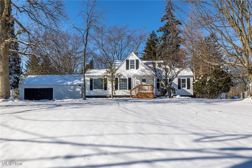 Welcome to this beautifully refreshed residence set on a spacious, nearly one-acre lot, offering a rare combination of privacy, versatility, and modern updates. Inside, the home opens to bright, airy living spaces with wide-plank style flooring, neutral finishes, and an easy flow ideal for everyday living or entertaining. The updated kitchen is a standout, featuring crisp cabinetry, sleek countertops, stainless steel appliances, and ample workspace that connects seamlessly to the dining area.

Multiple living areas provide flexibility for relaxing, gathering, or creating dedicated work or hobby spaces, while five generously sized bedrooms offer comfort and adaptability across both levels of the home. Bathrooms have been thoughtfully updated with contemporary vanities, stylish fixtures, and clean tile finishes, creating a cohesive, move-in-ready feel throughout.

The full basement adds valuable additional space with laundry, storage, bathroom, and room to customize to your needs. Outside, the expansive yard is framed by mature trees and open lawn, offering endless possibilities for outdoor enjoyment, recreation, or future enhancements. An attached two-car garage and paved drive add everyday convenience.

Set in a convenient location with easy access to local roads, this property offers a blend of space, updates, and flexibility that’s hard to find—ready to welcome its next chapter.