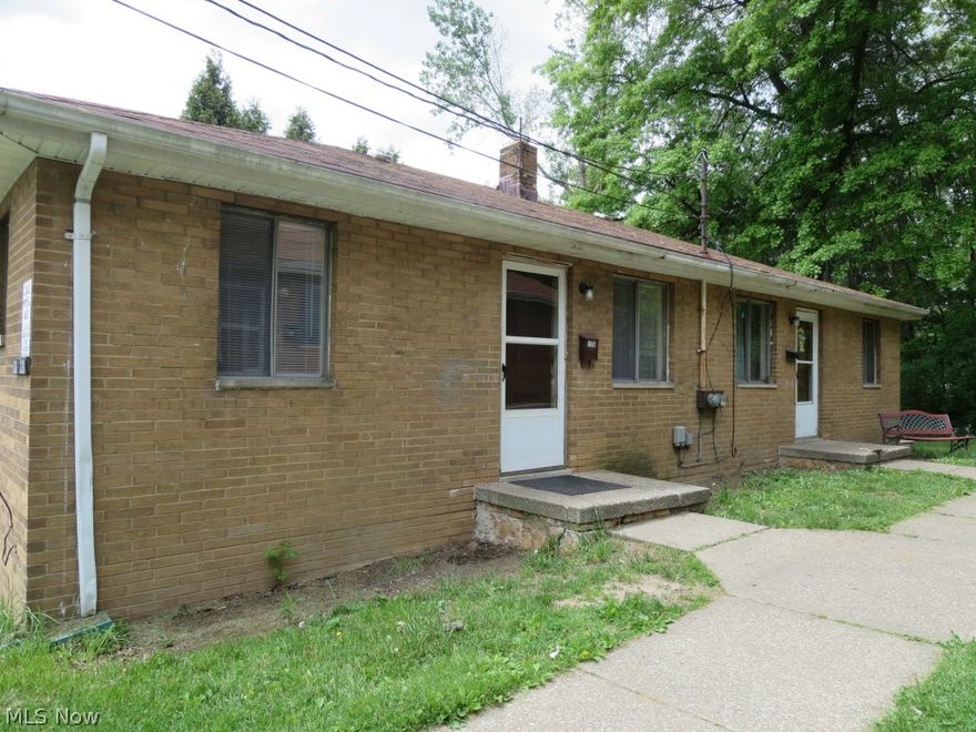 Fantastic opportunity to purchase a solid, brick twinplex in the heart of Akron. This is one of two that are available. They are such a breeze to rent, the Sellers haven’t had to run an ad for the last 5 years! The reason for the availability? The Seller’s have owned them for over 40 years, and are retiring. Two bedrooms and one bath in each unit. Lots of storage opportunites for tenants. Basements have laundry hookups and more storage room. Eat-in kitchens measure 13x9, and there is copper plumbing througout! Single-layer roof is 10 years new, and furnaces have all been replaced at different times. Hot water tanks in the last 3-7 years, too. Utilities are separate and the tenants pay all. Units rent for $425 each and one side is open for an owner occupant. With a pre-approval in-hand, or proof of cash funds, you’ll be on your way to building a great financial future! 24-hours notice to show.
