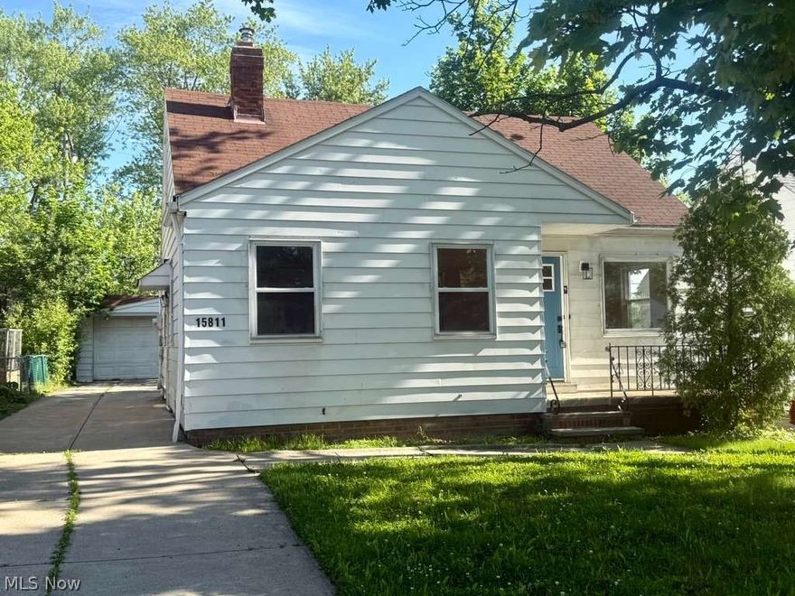 Welcome to this well-maintained 3-bedroom, 2-bath home offering 1,104 square feet of comfortable living space in a quiet Maple Heights neighborhood. This charming cape cod features a functional layout with two bedrooms and a full bath conveniently located on the main floor, while the spacious second-floor bedroom occupies the entire upper level, providing added privacy and flexibility.
The updated kitchen includes granite countertops, a dishwasher, and ample cabinet space, while the renovated main bathroom adds modern appeal. The unfinished basement offers additional storage potential and includes washer and dryer hookups along with a second basic full bath/shower setup.
Outside, enjoy a detached 2-car garage equipped with a garage door opener and a manageable yard in a peaceful residential setting.
Conveniently located near shopping, schools, parks, and major highways. Great opportunity for owner-occupants or investors alike!

The property is point of sale compliant.