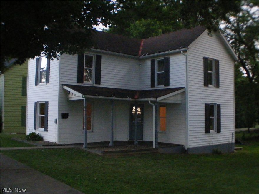 Extensive interior renovations on this 2 bedroom 2 bath home on a nice sized lot with alley beside. New furnace and central air, new carpet and vinyl laminate floors throughout, new water heater. Newer vinyl windows. Both bathrooms redone and updated. Possible third bedroom on first floor. Schedule your showing today! Listing agent is owner.