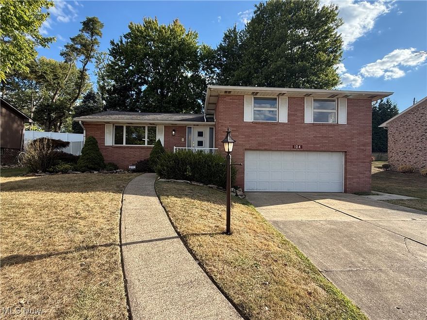 Fully renovated home in the sought after Tera Manor. This sound welcomes you into a large living room that flows seamlessly into the oversized dining room from there you have French doors that take you to a covered patio overlooking the backyard. Off the dining room is a brand new kitchen with custom granite countertops, and stainless steel appliances. From the kitchen, you are taking into a large den that has a half bathroom. Upstairs, you will find a large master bedroom with en suite two more generously sized bedrooms and a large full bath. The basement of the garage is the perfect blank canvas to let your imagination run wild. Don’t miss your opportunity to call 104 Tera Manor home.