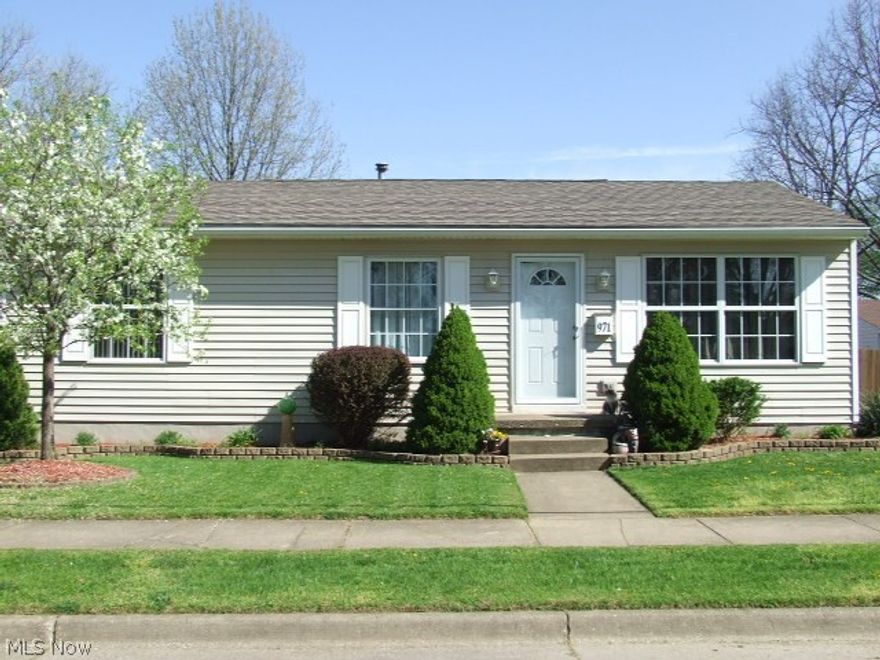 Immaculate 3-bedroom Ranch on large, corner lot, is nicely updated.  Large living room and all bedrooms have engineered hardwood floors, newer linoleum in applianced kitchen.  Finished basement has 3 rooms, with possibility for another bedroom or two and/or office,  plus large laundry room.  There is a spot with framing for additional bathroom and closet.  Neat and tidy - ready for you to move right in!!  Home Warranty included also.  Make your appointment today!